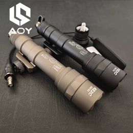 Scopes Tactical Metal SF M600B Airsoft Weapon Gun Light LED Rifle Flashlight Hunting Lantern Fit 20mm Picatinny Rail