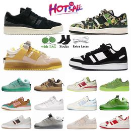 Hotsale Designer Outdoor Casual Shoes Bad Bunny walk Forum Low x Classic Mens Black Women Running Pink OW Brown Grey tennis Green Hiking Trainers Sneakers dhgate 36-45