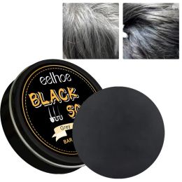 Shampoos Hair Darkening Shampoo Bar White Hair To Black Shampoo Soap Black Hair Shampoo Cover Grey Hair Soap Conditioner Repair Essence