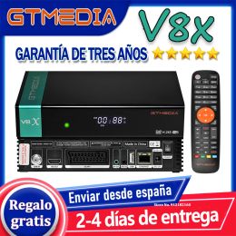 Receivers Original gtmedia V8X bulitin wifi FTA satellite receiver upgrade gtmedia V8 nova DVBs/s2/s2x gtmedia V7 s2xV9 Prime free wifi