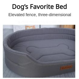 Furniture Big Bed Pet Sleeping Bes Large Dogs Accessories Pet Items Pet Medium Waterproof Cushion Mat Supplies Kennel Products Home Garden