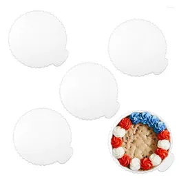 Bakeware Tools 5PCS Cake Base Board Portable Round Washable For Displaying Cakes Gasket Baking Birthday