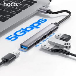 Hubs HOCO 4in1 Type C USB C HUB High Speed 4 Port Multi Splitter Adapter OTG For Lenovo HUAWEI Xiaomi Macbook Pro 15 Air Accessories
