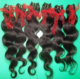 Newest Hairstyles Body Wave Extensions Processed human hair cheapest 20pcslot Brazilian hair wefts99662845707230