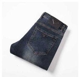 Designer Herren Jeans Herbst Herumn Neue Herren zerrissen Slim Fit Elasticity Jeans Herrengeschäft berühmte klassische Freizeithosen Fashiom Marke Designer Jeans