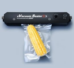 Sealers Household Food Vacuum Sealer Food Packaging Machine Film Sealer Vacuum Packer With 10pcs Vacuum Bags Kichen Tool US / EU Plug