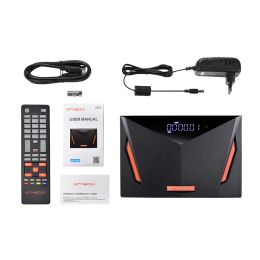 Receivers GTMEDIA V8 UHD Satellite Receiver DVBS/S2/S2X+T/T2/Cable/ATSCC/ISDBT H.265 Builtin 2.4G Wifi Support PowerVu DRE Biss Key