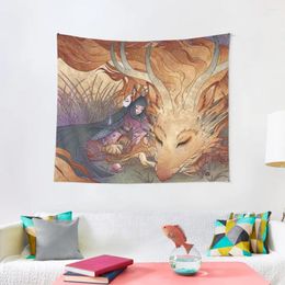 Tapestries Slumber - TeaKitsune Dragon Tapestry Decor For Room Bedroom Organization And Decoration Bedrooms Aesthetic