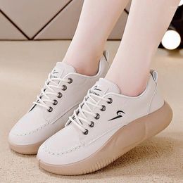 Casual Shoes Comemore White Ladies On Sale Women 2024 Spring Trend Fashion Sports Shoe Non-slip Breathable Soft Bottom Sneakers