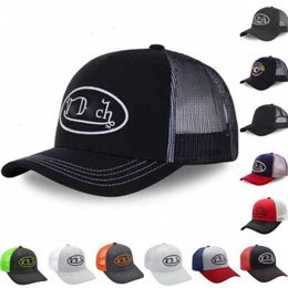 Chapeau Von Dutchs Hats Usa High Street Caps Men Women Baseball Golf Fishing Travel Party Hip Hop Sun Protection Fashion Net Snapbacks Adjustable Sizes T74b