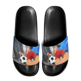 Slippers Nopersonality Captain Tsubasa Summer Sandals Casual Living Flats Adults Comfortable Wearable Pantuflas Indoors