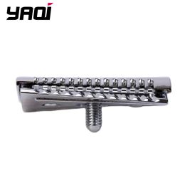 Blades YAQI Top Aggressive Chrome Color Doubleedged Mens Slant Safety Razor Head Replacement Accessory