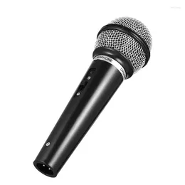 Microphones Microphone Kids Prop Fake Play Pretend Costume Mic Plastic Karaoke Props Childrens Cosplay Toddler Wireless S Reporter