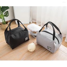 Storage Bags 2024 Insulated Canvas Box Tote Bag Thermal Cooler Lunch For Women Kids Men Wholesale