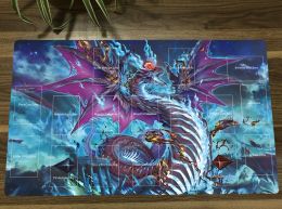 Pads YuGiOh SnakeEyes Flamberge Dragon TCG CCG Mat Trading Card Game Mat Table Playmat Desk Gaming Playing Mat Mouse Pad Mousepad