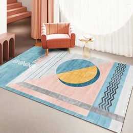 Carpets Crystal Velvet Carpet Floor Mats Bedroom Living Room Sofa Rugs Mat For Non-slip Large Area