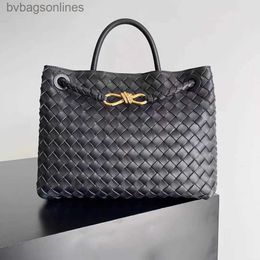 Trendy Original Bottegs Venets Brand Bags for Women Handmade Woven Bag Light Luxury Large Capacity Commuting Tote Bag Handbag Shoulder Bags with 1to1 Logo