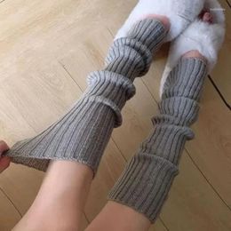 Women Socks 2024 Women's CuteThigh-high Fashion Solid Color Casual Stockings Padded Warm Cotton Thigh-high Tights Comfortable