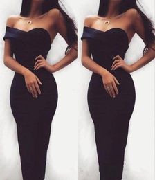 Simple Satin Sheath Cocktail Dresses Sexy One Shoulder Tea Length Short Prom Party Dress Evening Gowns4036594