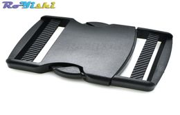 10pcslot 2quot Plastic Flat Side Release Buckles Adjustable Straps for Paracord Bracelets Webbing 52mm6549738