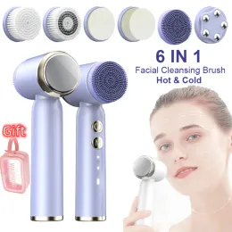 Instrument Storage bag Ultrasonic Electric Face Cleansing Brush Hot & Cold Compress Therapy Facial Exfoliating Pore Blackhead Removal