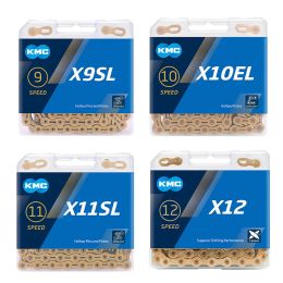 Lights KMC X Series 8/9/10/11/12 Speed Bicycle Chain X Bridge High Performance Light Weight Training Racing W/ Original MissingLinks