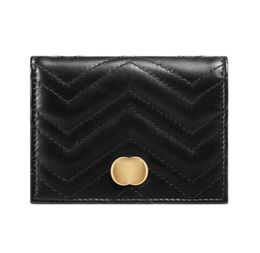 luxury Genuine Leather Wallets Luxury designer card holders men Women fashion small Coin purses holder Interior Slot Clutch Wallet8307945