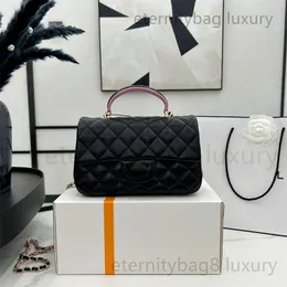 Luxury 12AA Hot sale High quality Designer Shoulder Bag Casual Sheepskin Purse Luxury Caviar sheepskin Tote Solid Colour women's shoulder bag