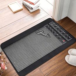 Carpets Band Guitar Amp Music Retro Camera Non-Slip Carpet Doormat Bedroom Bath Mat Welcome Decoration Rug