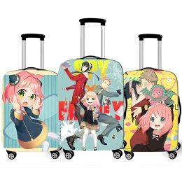 Accessories Anime Spy X Family Yor Forger Luggage Cover For Travel Accessories Case SpyFamily Protective Elastic Suitcase Organisers Cover