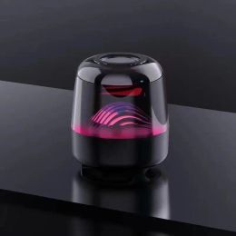 Speakers 2024012518 portable subwoofer desktop Colourful steel gun Bluetooth mini speaker