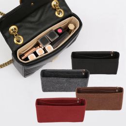 Bags Felt Cloth Handbag Insert Bag Makeup Organiser Travel Portable Cosmetic Bags Storage Bag Inner Purse Travel Bag Organiser