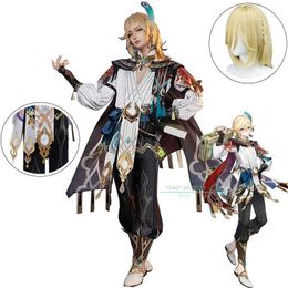 Anime Costumes Game Genshinimpact Kaveh Cosplay Come Anime Rollspel underbar och hamdsome uniform för män och kvinnor cosplay outfits y240422