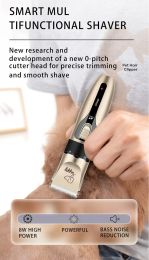 Clippers Pet Shaving Machine Dog Clipper Sets Dog Hair Grooming Barber Trimmer Set Cordless Rechargeable Pet Shaving Machine Pet Supplies
