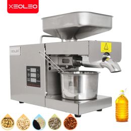 Pressers XEOLEO Olive oil press 700W Oil press machine pressing Peanut/Flaxseed/Rapeseed machine For Home Kitchen & Commercial