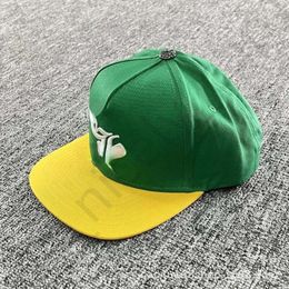 Chrome Hesrts Hat Casquette Designer Letters Print Fashion Street Hiphop Baseball Chrome Hat Green Orange Blue Coloured Cross Casual Flat Cap Ch Hat 671