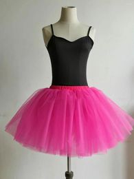 Stage Wear Ballet Skirt Adult Dance Gauze Competition Swan Performance Costume Half-Length Pettiskirt