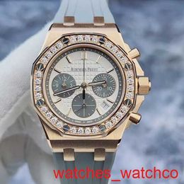 AP Racing Wrist Watch Epic Royal Oak Series 26231OR Rose Gold Original Diamond Automatic Mechanical Womens Timepiece 37mm