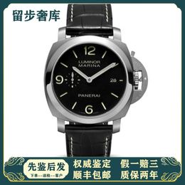 High end luxury Designer watches for Peneraa Calendar Automatic Mechanical Small 58800 Watch Mens Watch PAM00312 original 1:1 with real logo and box