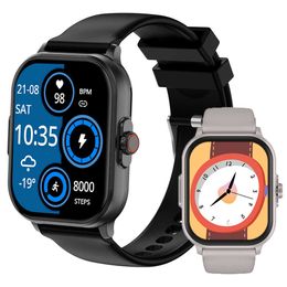 New E02 smartwatch with Bluetooth communication blood glucose heart rate ECG electrocardiogram blood pressure health monitoring multi sport watch