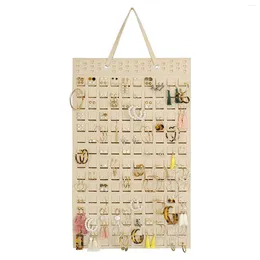 Jewelry Pouches Felt Earring Organizer Hanging Display Hanger Size 22.5x13.6Inches