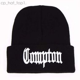 Compton Beanie/skull Caps New West Beach Gangsta Nwa Winter Keep Warm Fashion Beanies Knitted Bonnet Skullies Caps Hip Hop Gorros Knit Ski Hat Compton Cap 7053