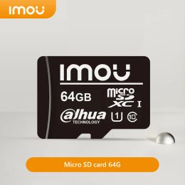 Monitors Imou Original SD Card Memory Card 64GB HighSpeed Transmission Capacity Storage Adaptation IP Camera WIFI Camera Baby Monitor