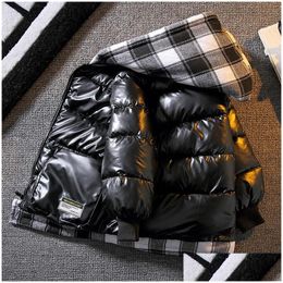 Down Coat Boys Winter Padded Jacket Thickened Hooded Drop Delivery Baby Kids Maternity Clothing Outwear Dhbno
