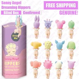 Blind box Dreaming Hippers Blind Box Confirmed style Genuine telephone Screen Decoration Birthday Gift Mysterious Surprise Y240422