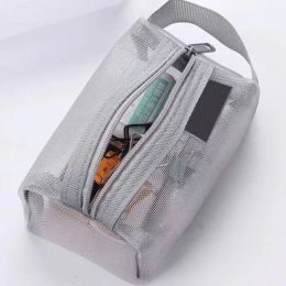 Bags Simple Purse Coin Large Capacity Key Bags Card Transparent Storage Zipper Bag Fashion Stationery Earphone Organizer Pouch