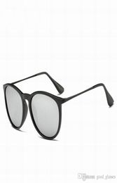 Fashion Woman Man039s Round Sunglasses Outdoor Designer Sun Glasses Matte Black Frame High UV400 Eyewear Quality with Case5239216