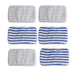 Accessories 6 Pcs Microfibre Cloth Pads Replacement for Rowenta Clean&steam Zr005801 Cleaner Accessory,washable and Reusable