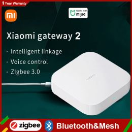 Control Xiaomi Smart Multifunctional Gateway 2 Bluetooth Mesh Zigbee WiFi Hub Remote Control DualWiFi 5G 2.4G Mi Home APP