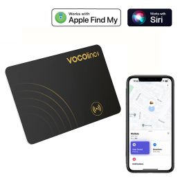 Wallets Smart GPS Tracker Positioning Tag Antiloss Device Card For Elderly Kids Car Wallet Backpack Trunk Bag Work With Apple Find My